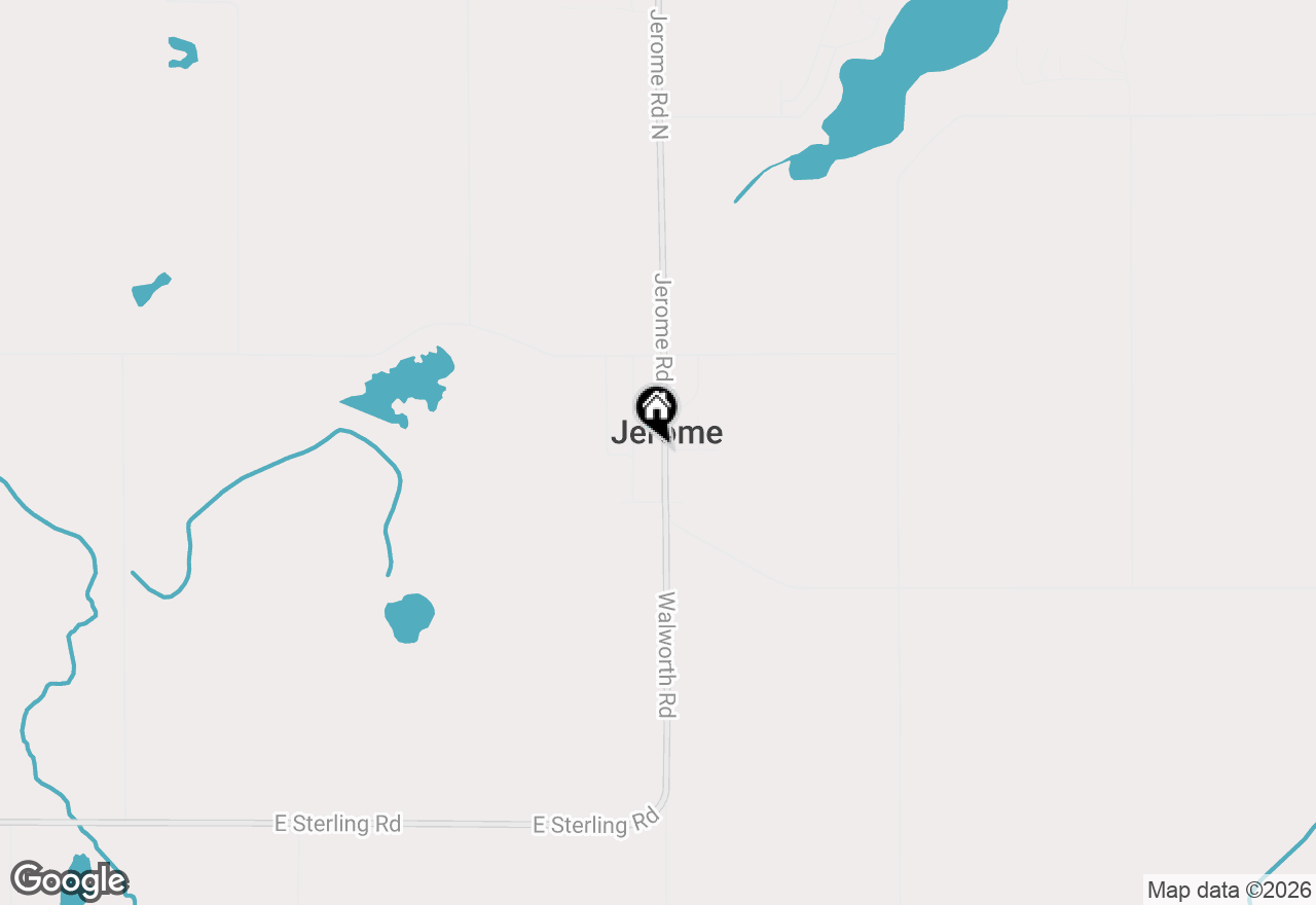 Map of 8768 Jerome Road N, Jerome, MI 49249