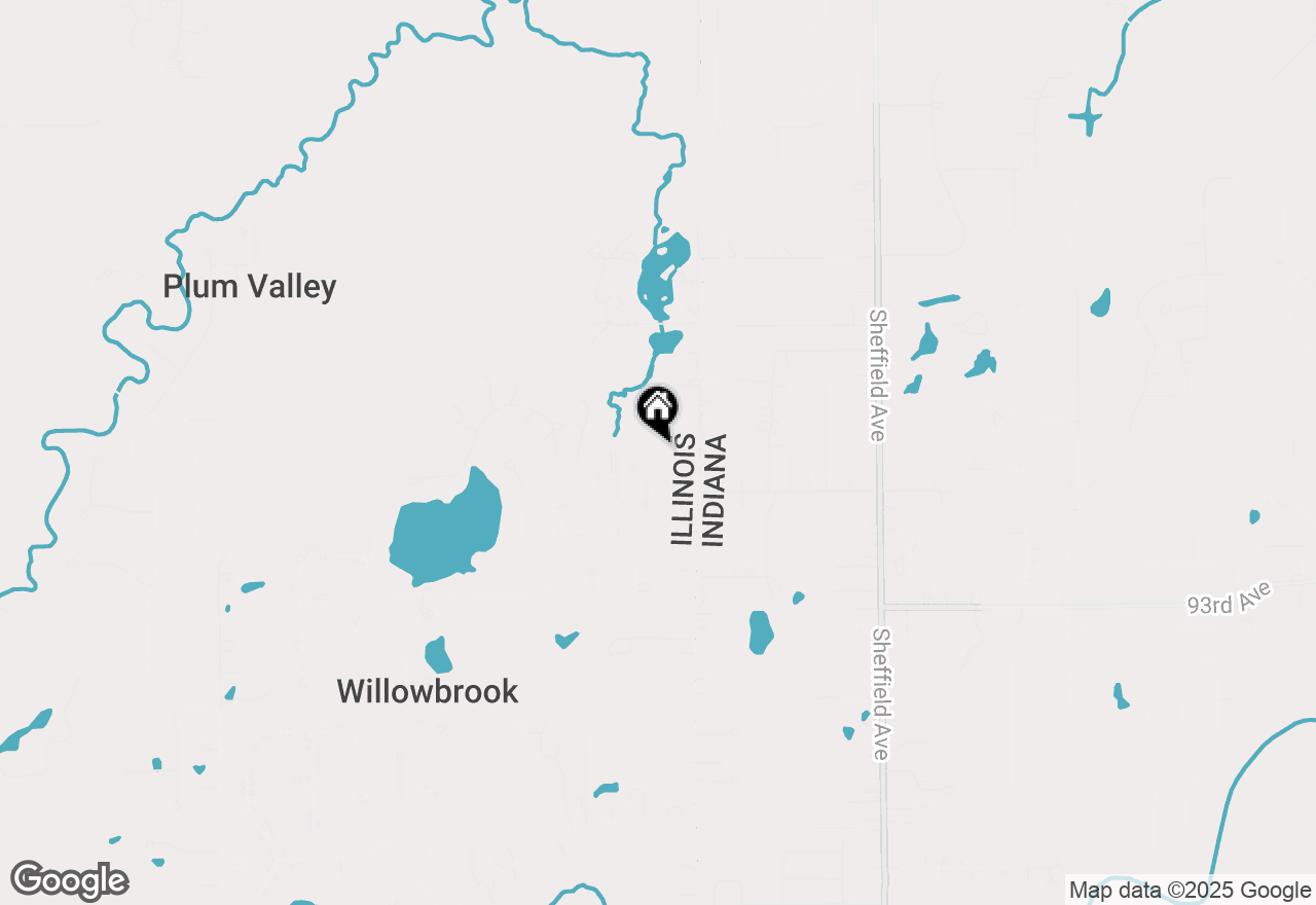 Map of 3530 E Challas Entrance, Crete, IL 60417