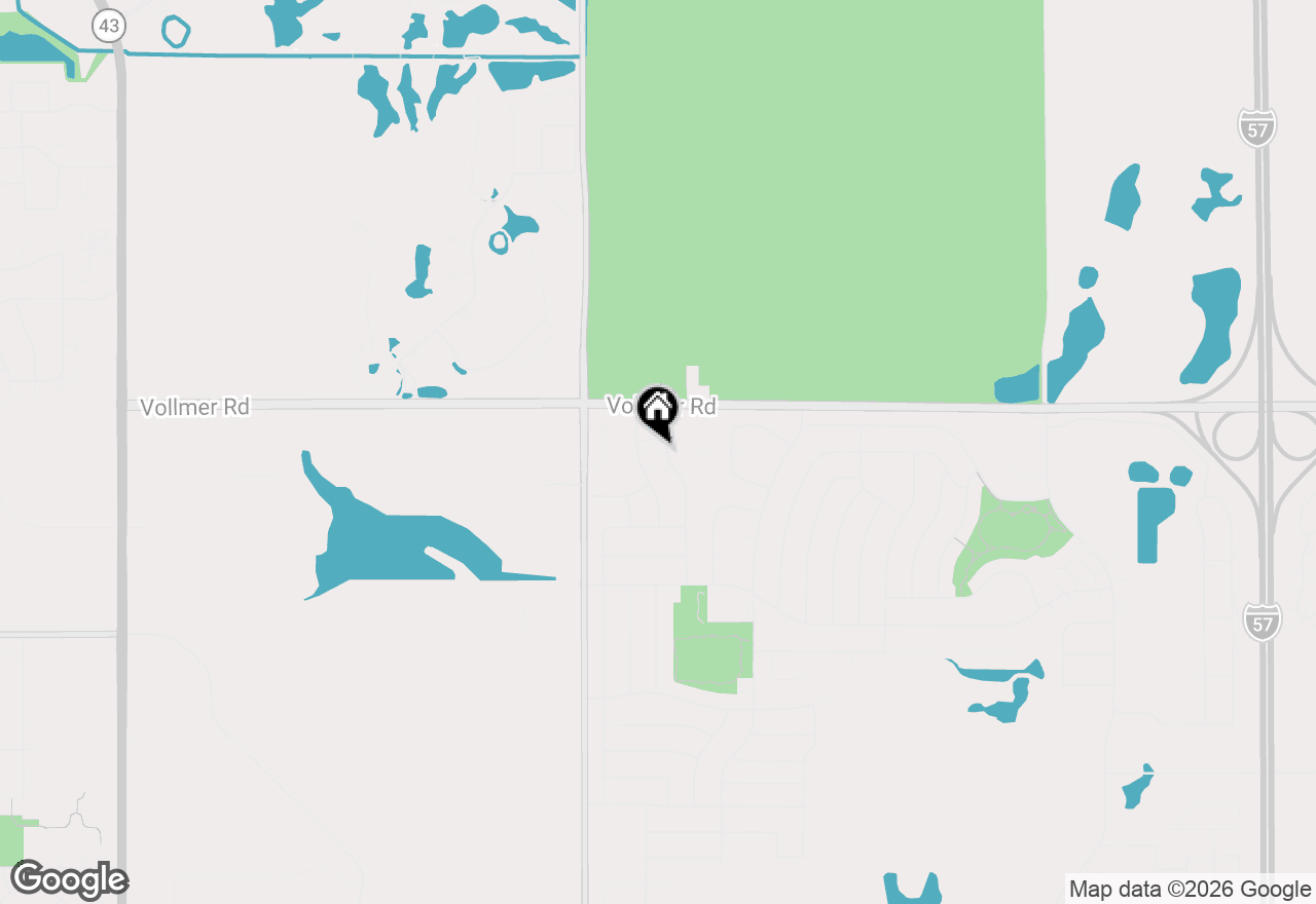 Map of 52 Churn Road #52, Matteson, IL 60443