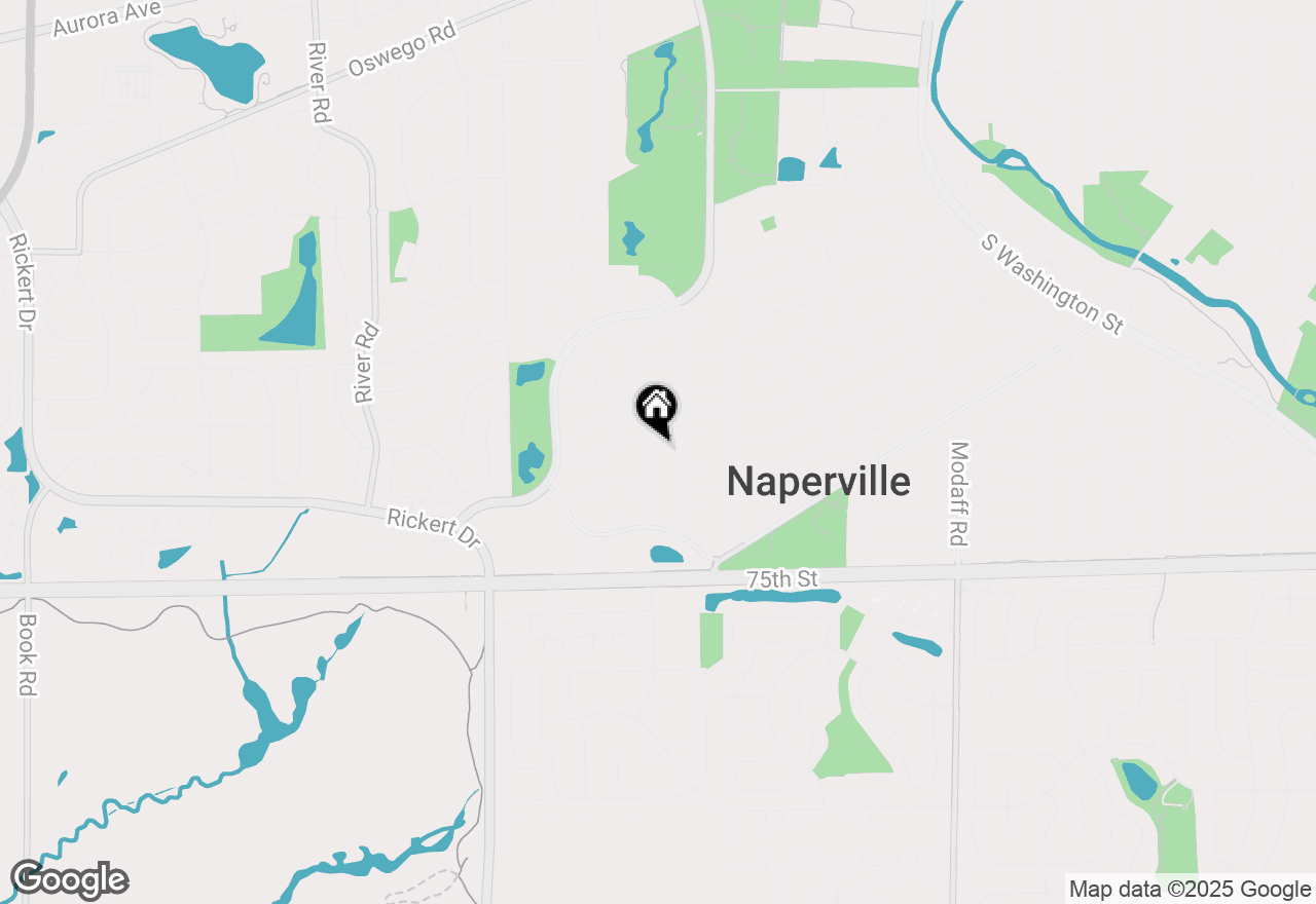 Map of 1012 Kennesaw Court, Naperville, IL 60540