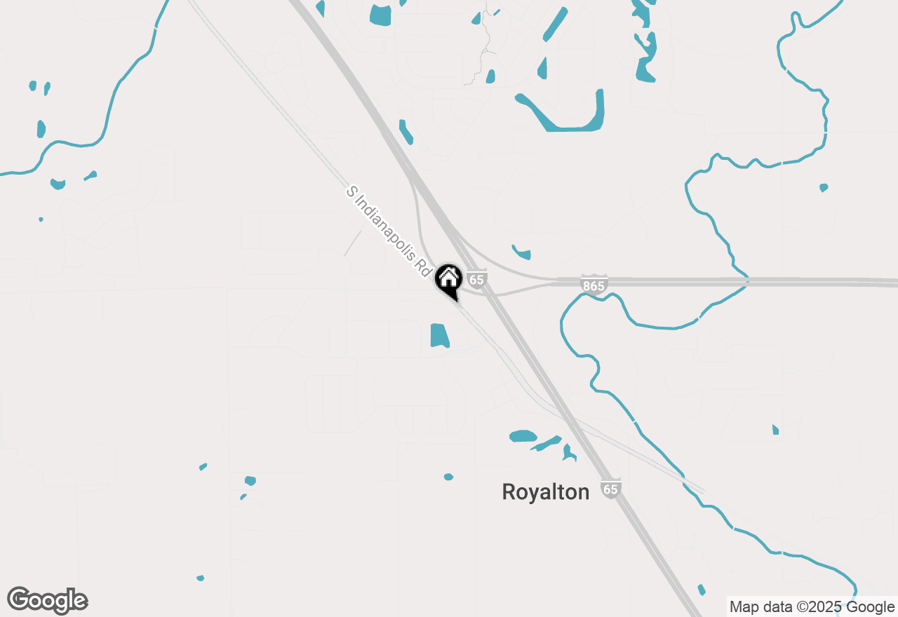 Map of 6710 Halsey Street, Zionsville, IN 46077