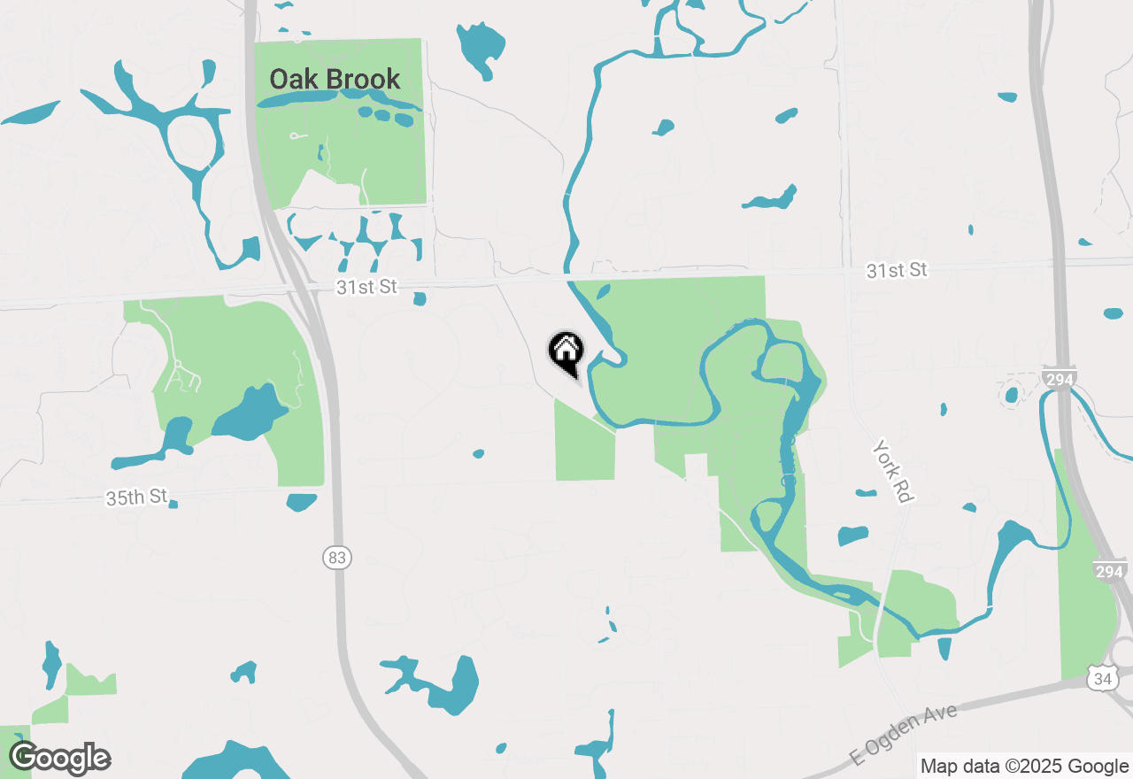 Map of 3 Natoma Drive, Oak Brook, IL 60523