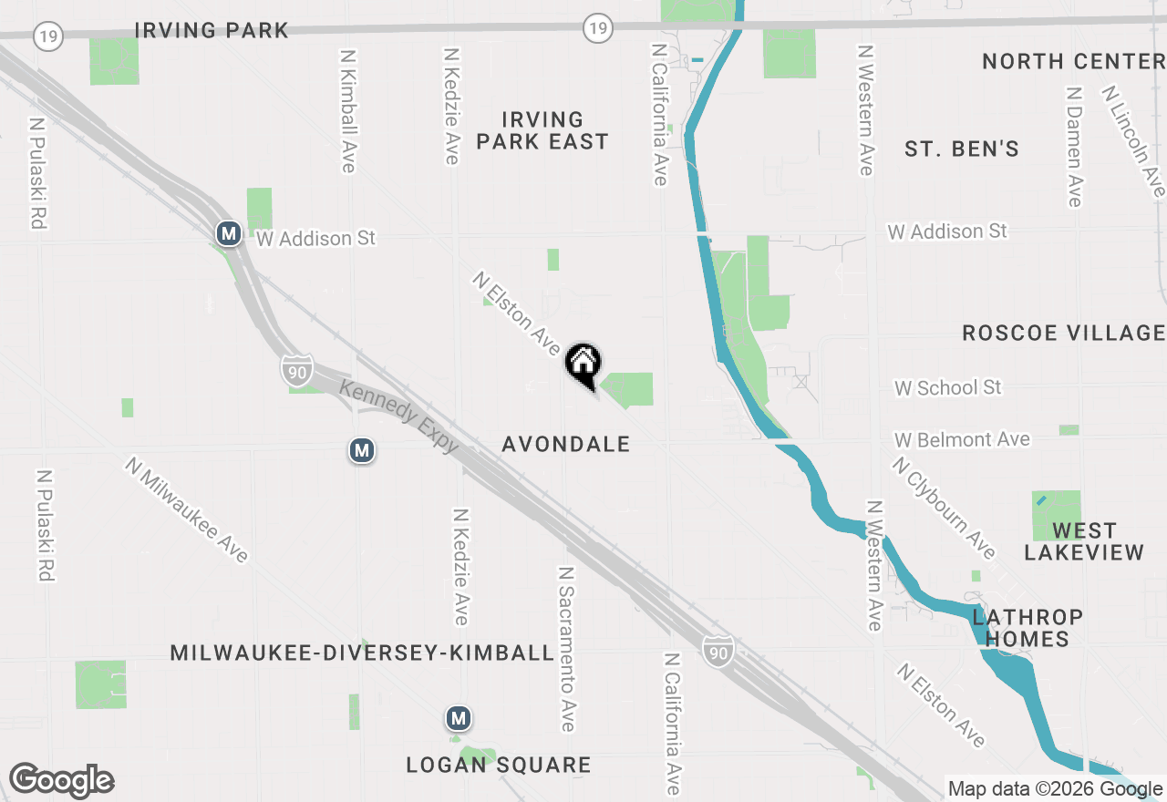 Map of 3248 N Richmond Street, Chicago, IL 60618