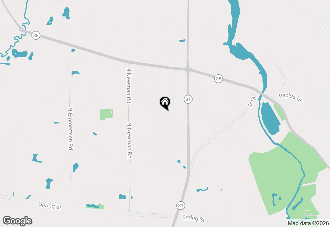Map of 4948 Deerwood Dr, Mount Pleasant, WI 53406