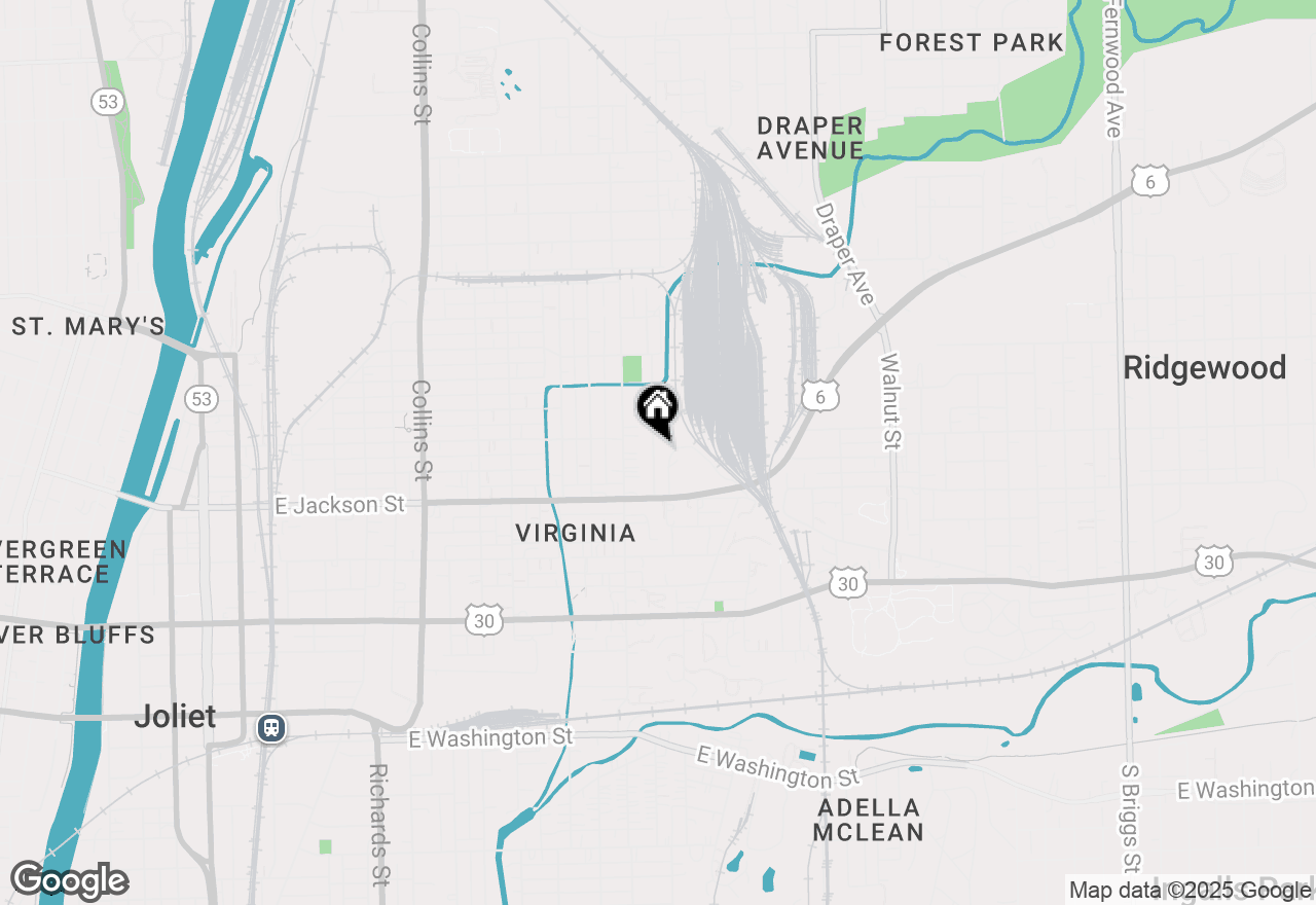 Map of 420 Abe Street, Joliet, IL 60432