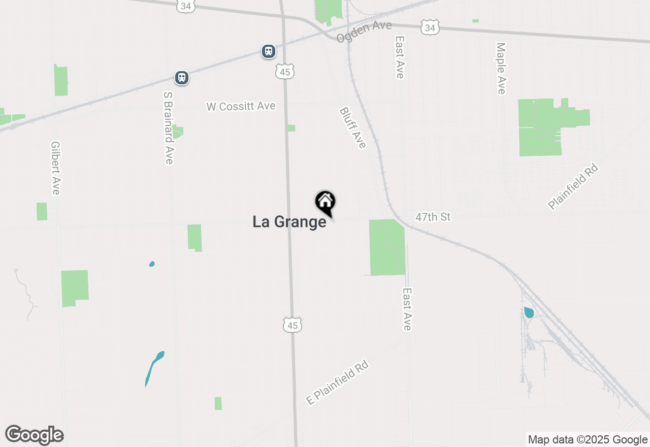 Map of 210 E 47th Street, La Grange, IL 60525