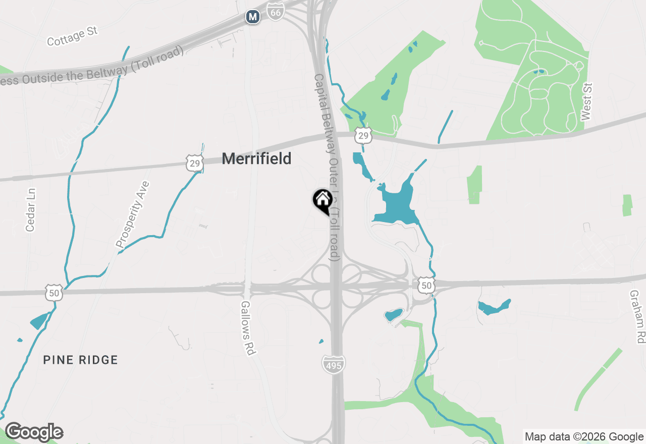 Map of 2908 Kings Chapel Road #03/12, Falls Church, VA 22042