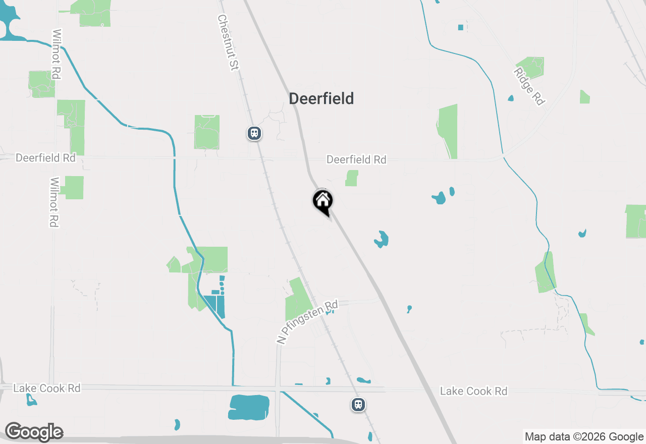 Map of 610 Robert York Avenue #202, Deerfield, IL 60015