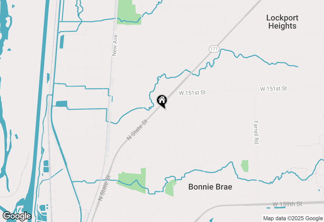 Map of 812 Northern Drive, Lockport, IL 60441