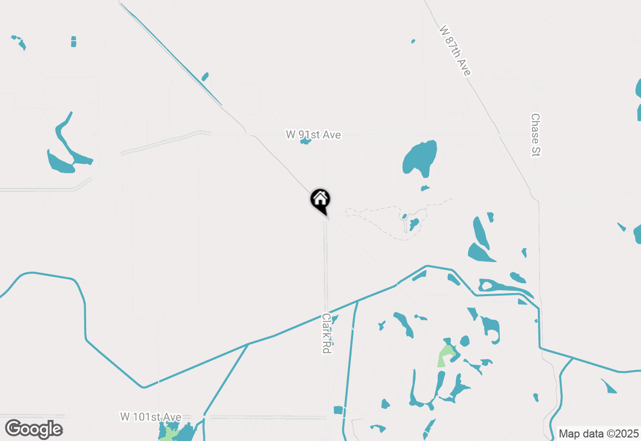 Map of 4923 W 93rd Court, Crown Point, IN 46307