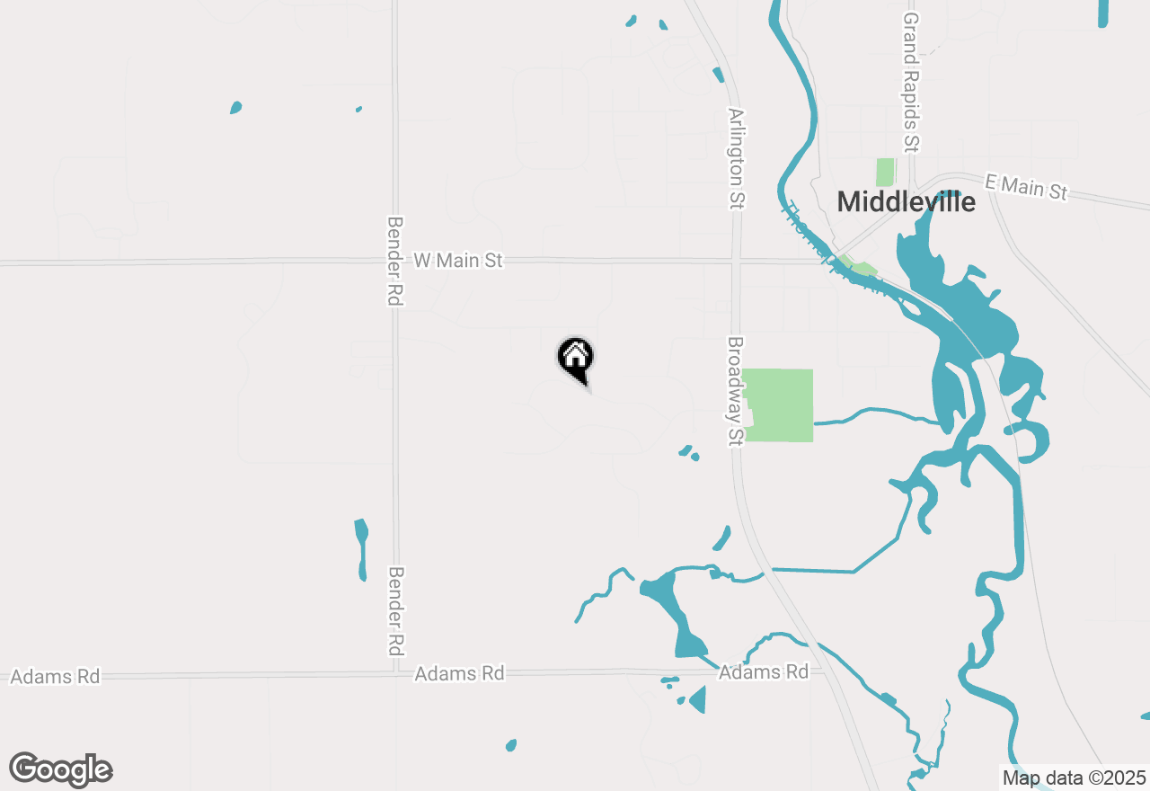 Map of 855 Green Meadows Drive, Middleville, MI 49333