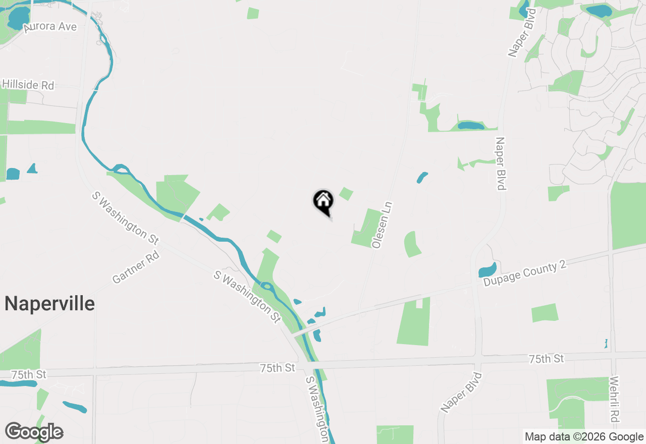 Map of 961 Tim Tam Circle, Naperville, IL 60540