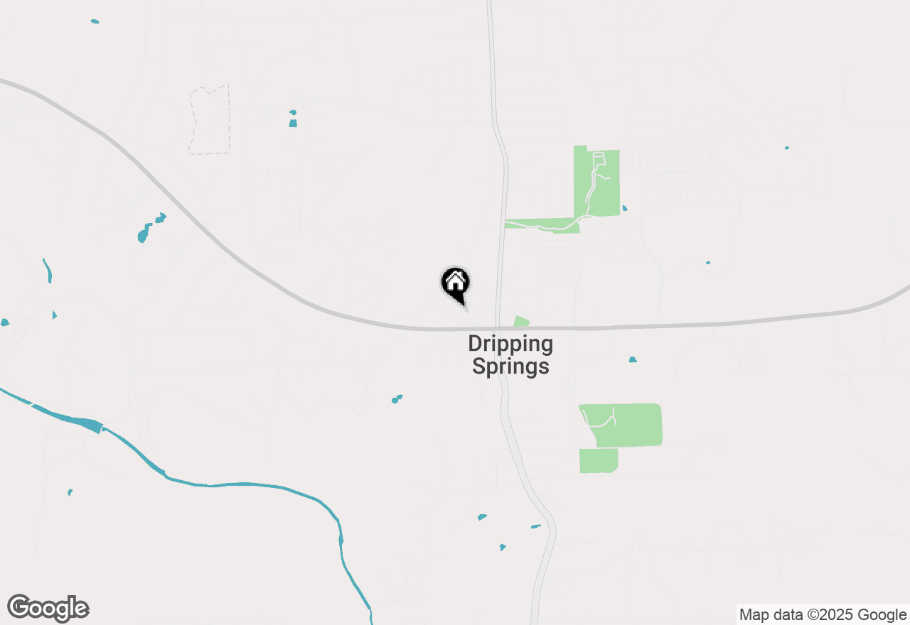 Map of 301 W Mercer St, Dripping Springs, TX 78620