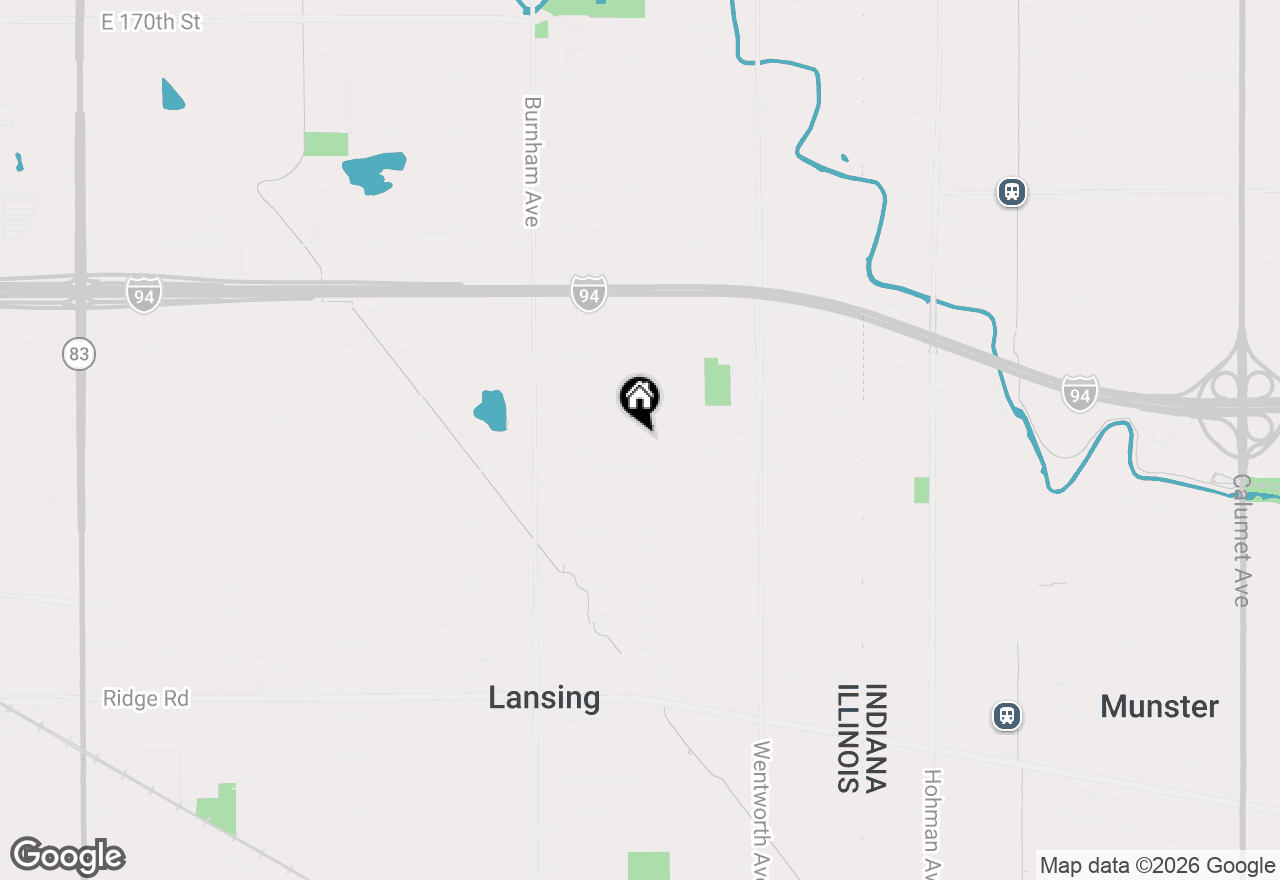 Map of 17730 Henry Street, Lansing, IL 60438