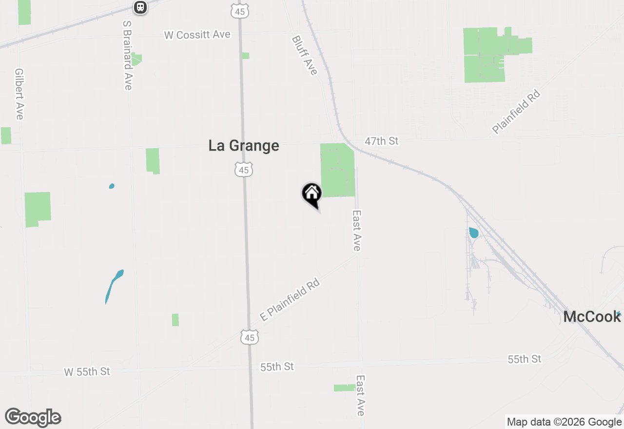 Map of 730 S 10th Avenue, La Grange, IL 60525