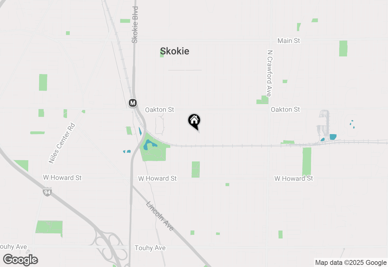 Map of 7835 Kenneth Avenue, Skokie, IL 60076