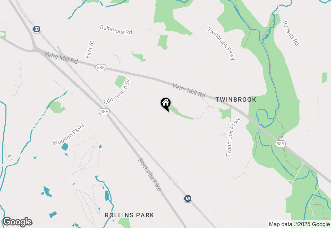 Map of 1212 Parrish Drive, Rockville, MD 20851