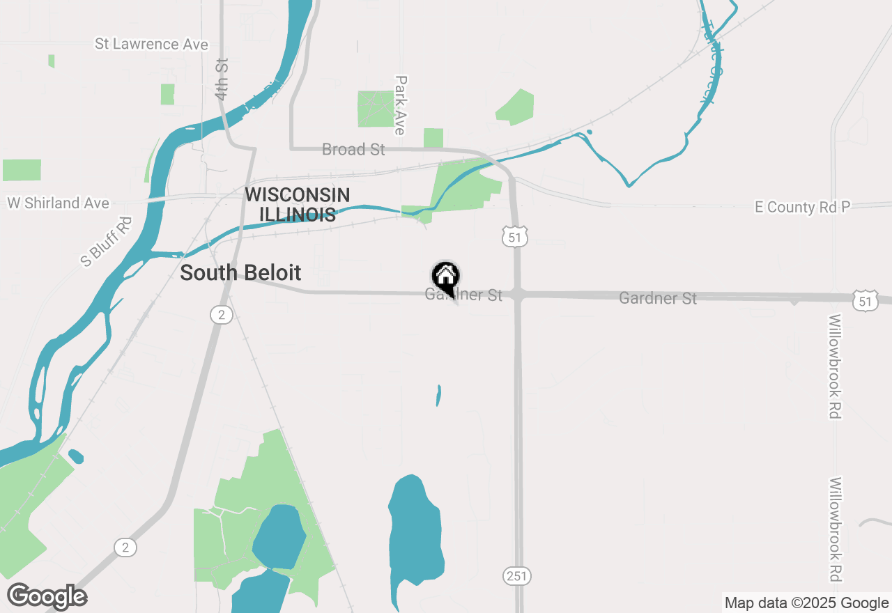 Map of 1020 Gardner St, South Beloit, IL 61080