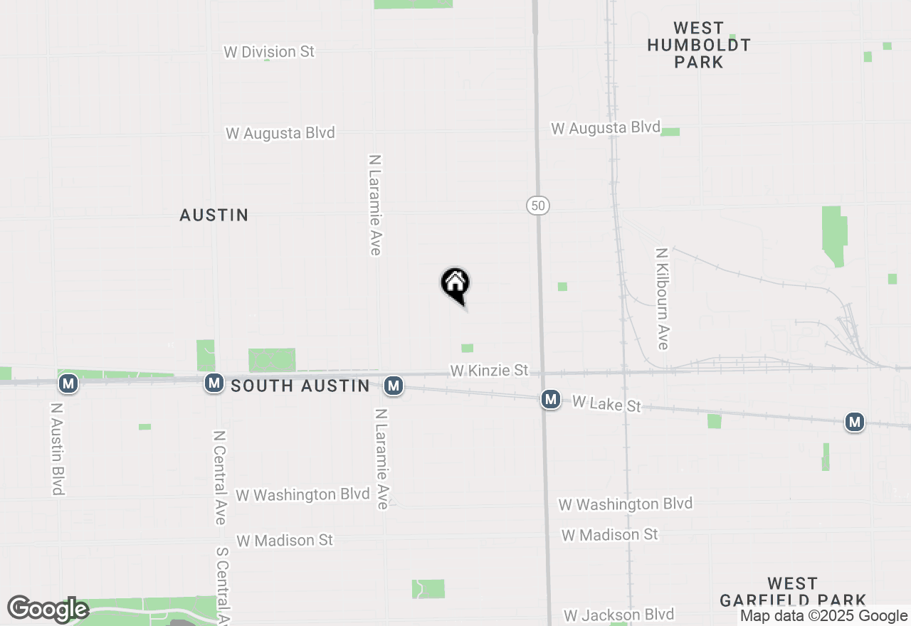 Map of 534 N Lavergne Avenue, Chicago, IL 60644