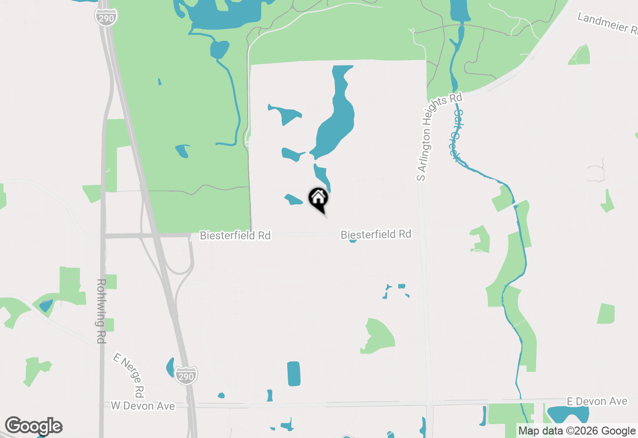 Map of 540 Biesterfield Road #301, Elk Grove Village, IL 60007