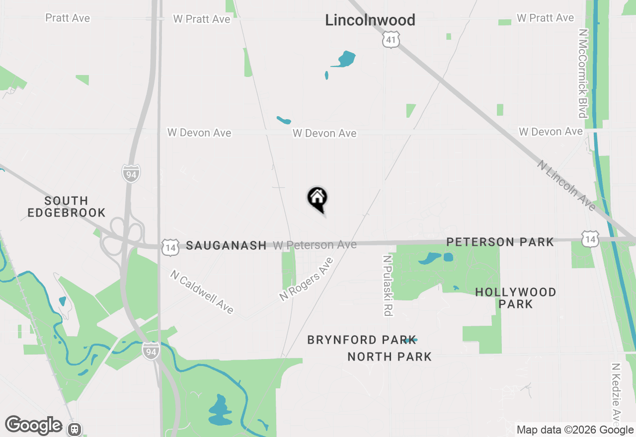 Map of 6057 N Tripp Avenue, Chicago, IL 60646