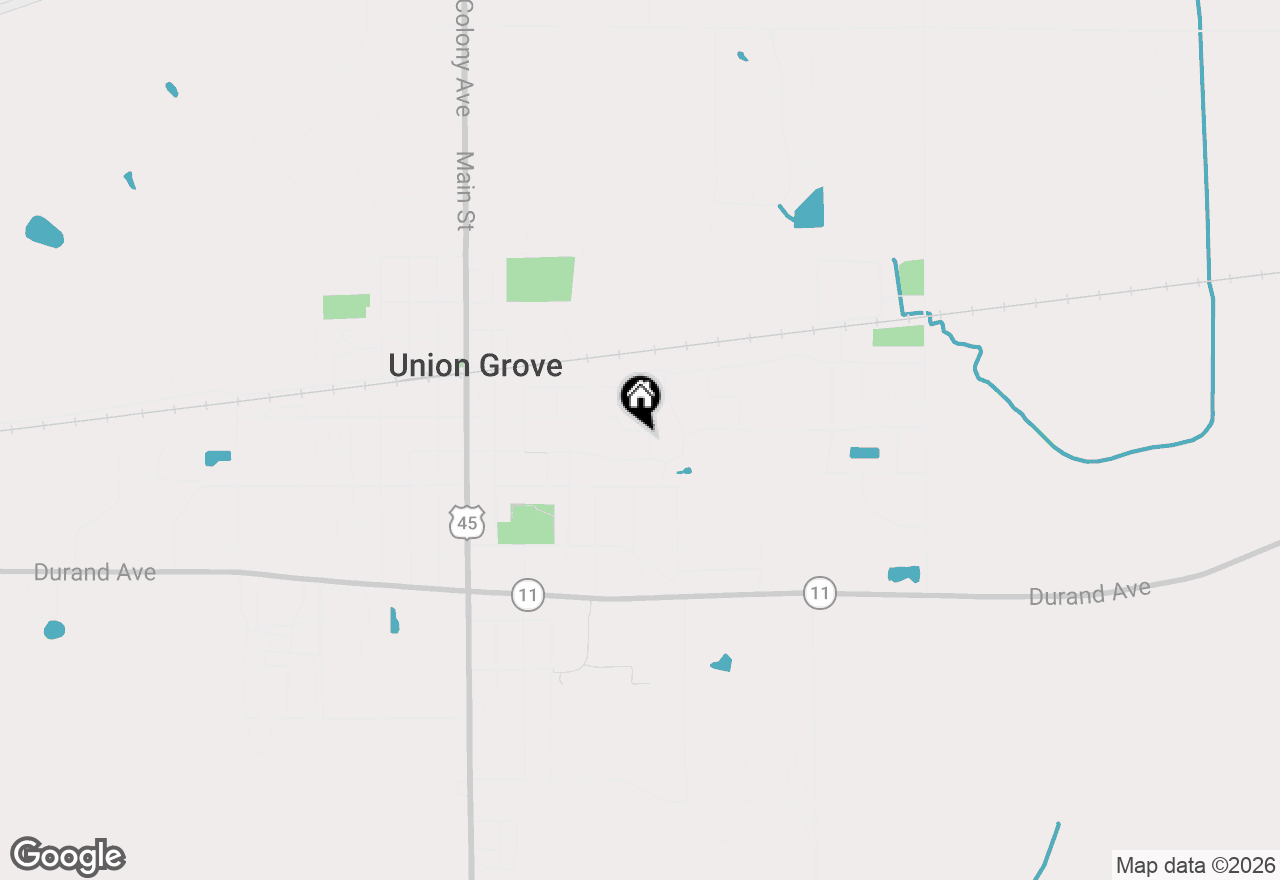 Map of 501 11th Ave, Union Grove, WI 53182