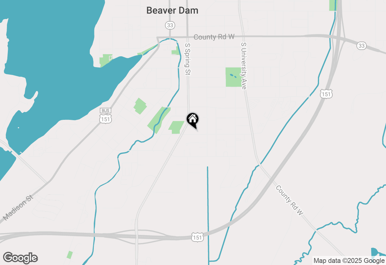 Map of 112 Stone St, Beaver Dam, WI 53916