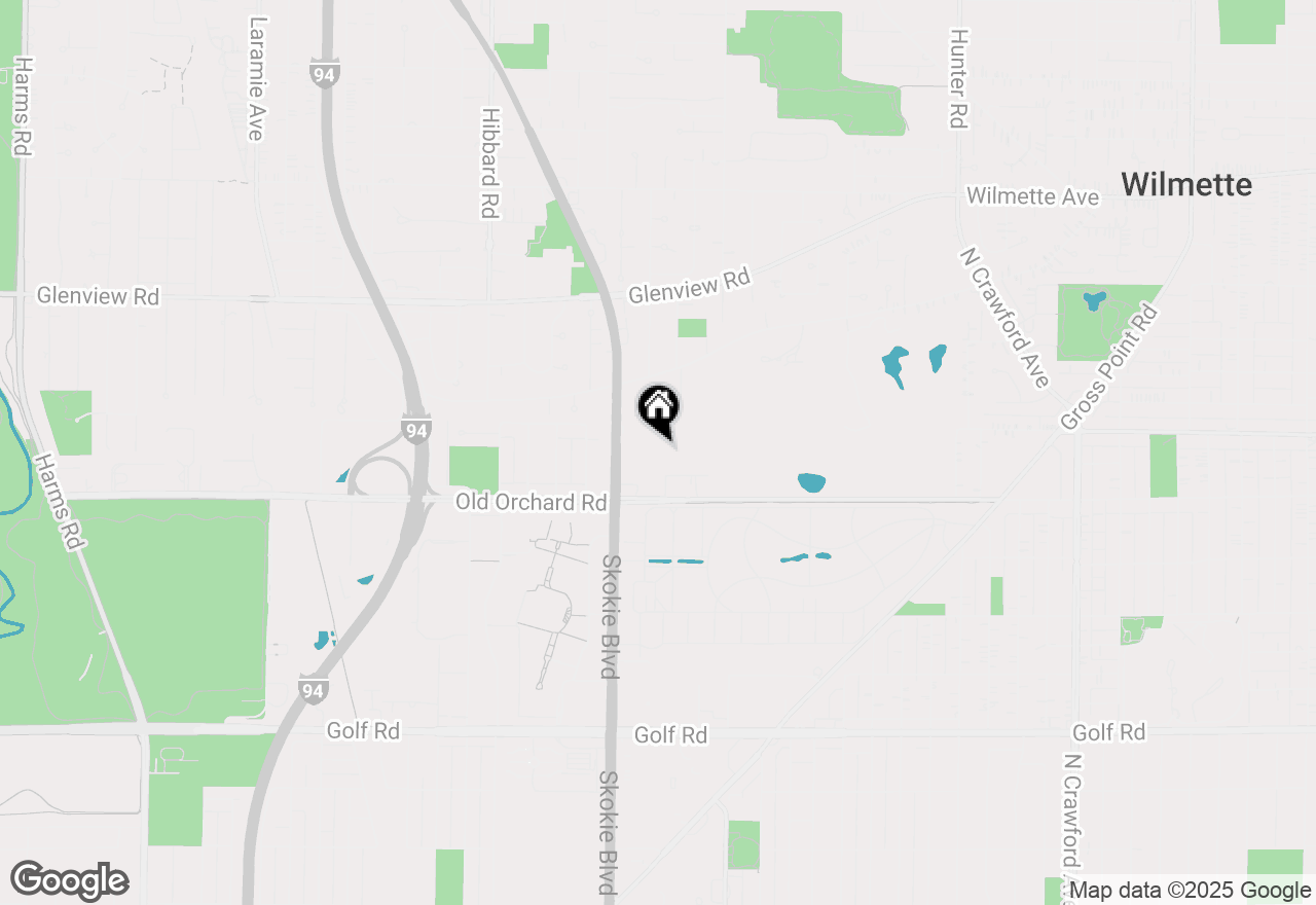 Map of 10124 Peach Parkway #208, Skokie, IL 60076