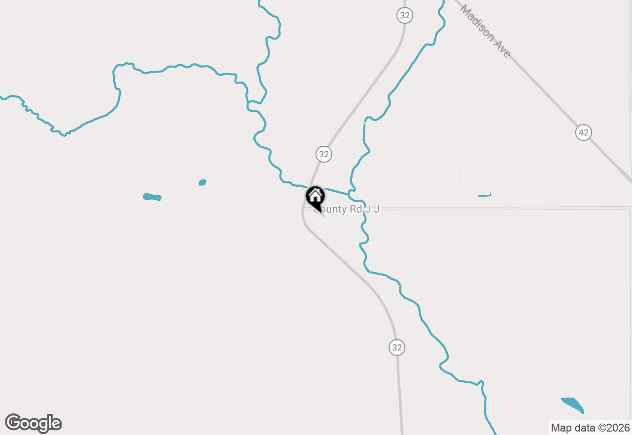 Map of 1121 Millersville Ave, Howards Grove, WI 53083