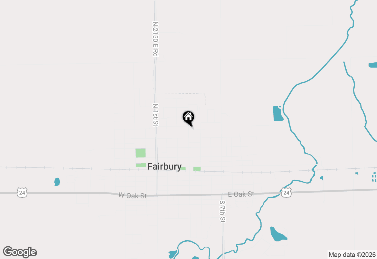 Map of 500 C S 4th Street #C, Fairbury, IL 61739