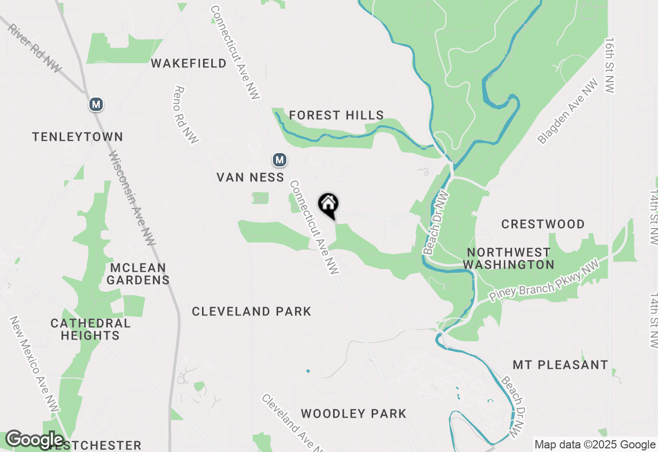 Map of 3883 Connecticut Avenue Nw #T6, Washington, DC 20008