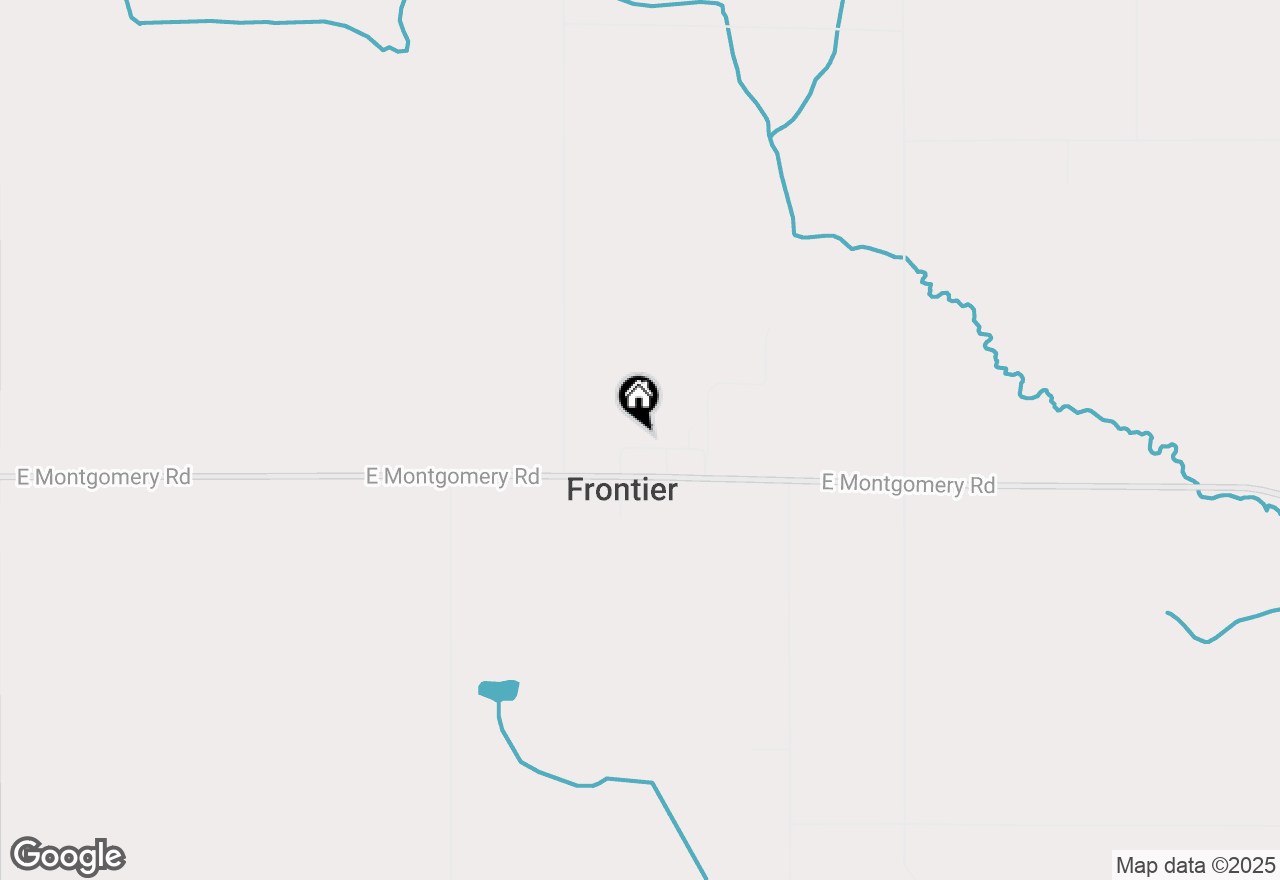 Map of 2410 Brad Street, Frontier, MI 49239