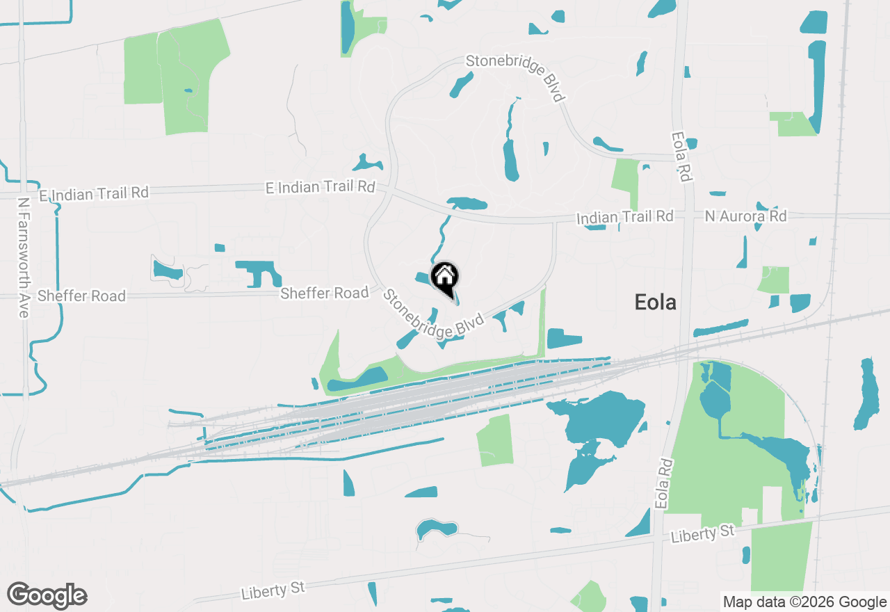 Map of 2732 Preserve Circle #13001, Aurora, IL 60502