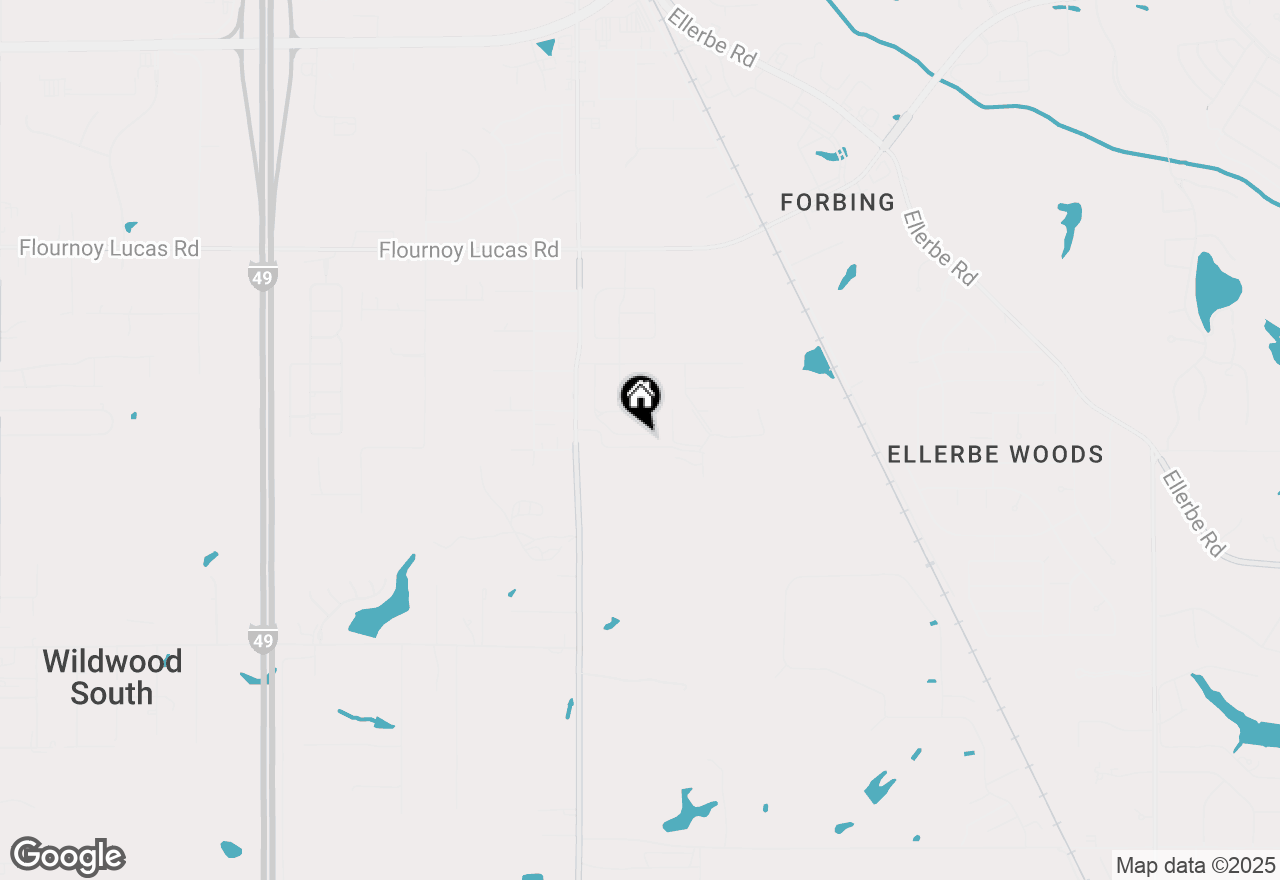 Map of 288 Hawker Street, Shreveport, LA 71106