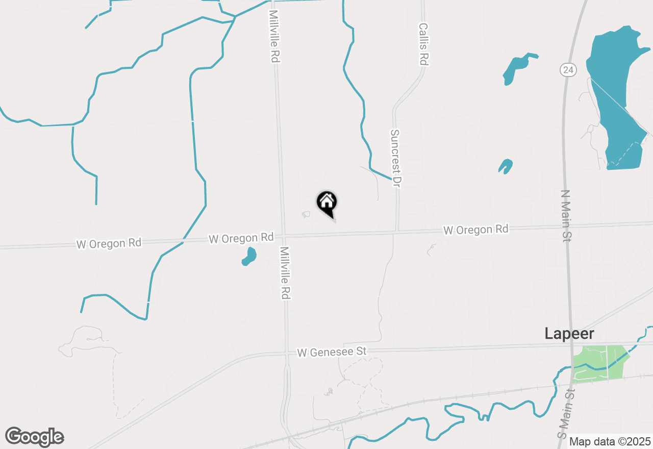 Map of 963 Lancaster Street, Lapeer, MI 48446