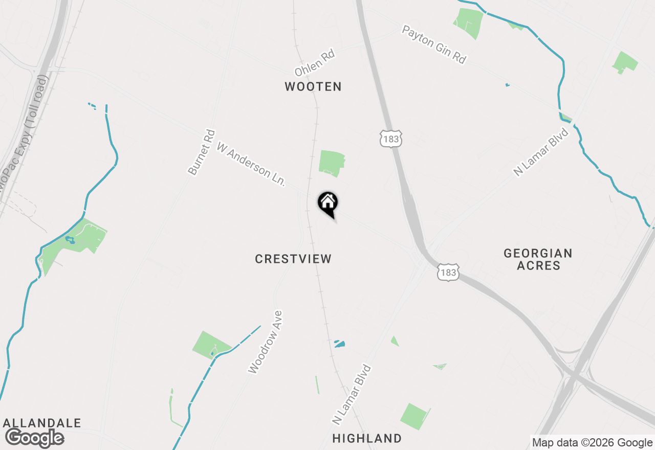 Map of 7800 Lazy Ln, Austin, TX 78757