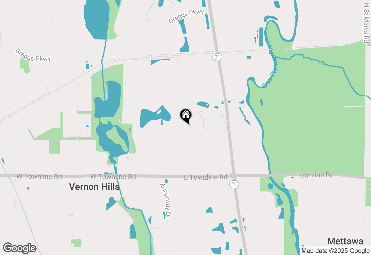 Map of 513 Saddlebrook Lane #513, Vernon Hills, IL 60061