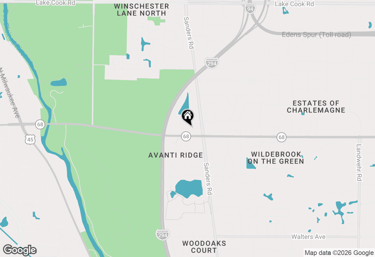 Map of 4225 Henry Way, Northbrook, IL 60062