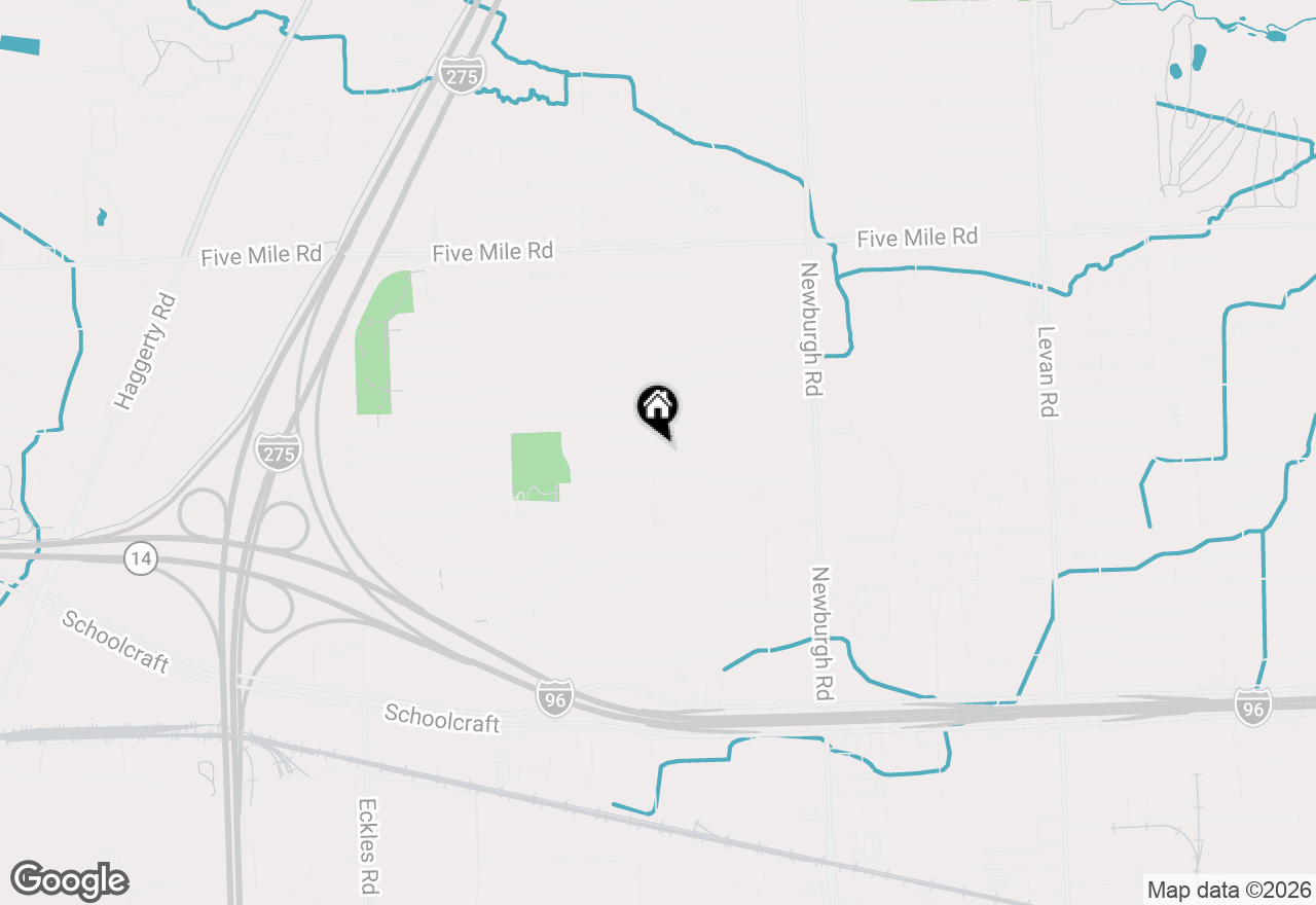 Map of 37935 Donald Street, Livonia, MI 48154