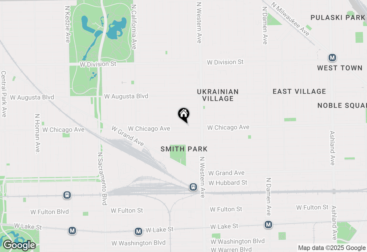 Map of 2500 W Chicago Avenue, Chicago, IL 60622