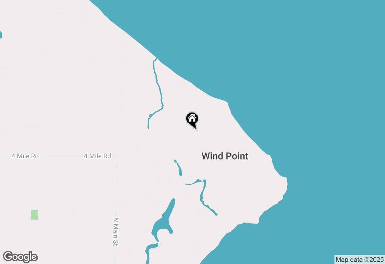 Map of 109 Holiday Dr, Wind Point, WI 53402