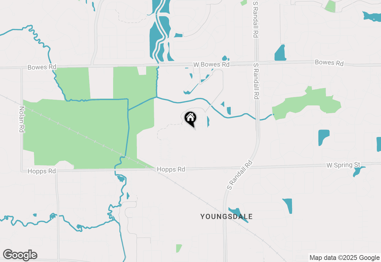 Map of 2503 Emily Lane #2503, Elgin, IL 60124
