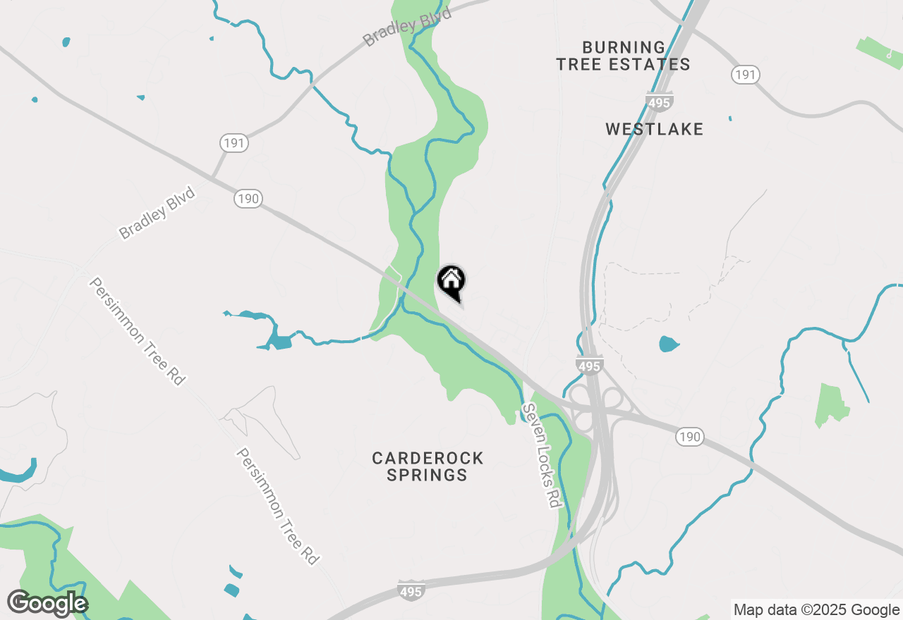 Map of 8215 River Road, Bethesda, MD 20817