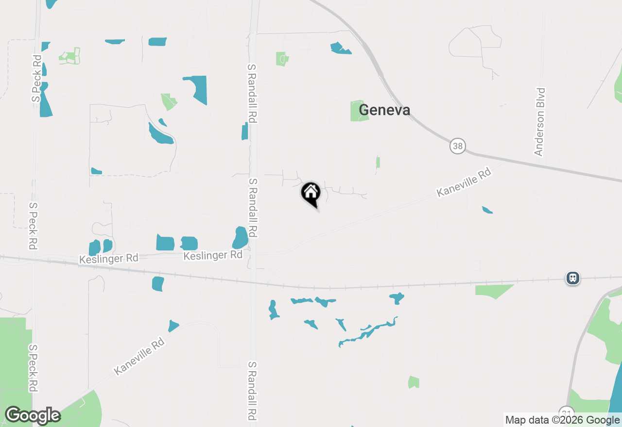 Map of 2154 Pepper Valley Drive, Geneva, IL 60134