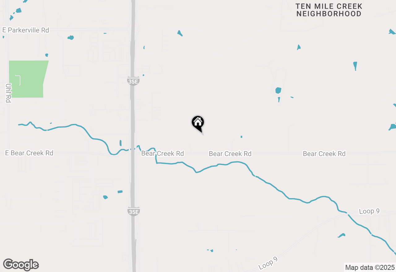 Map of 2781 Bear Creek Road, Lancaster, TX 75146