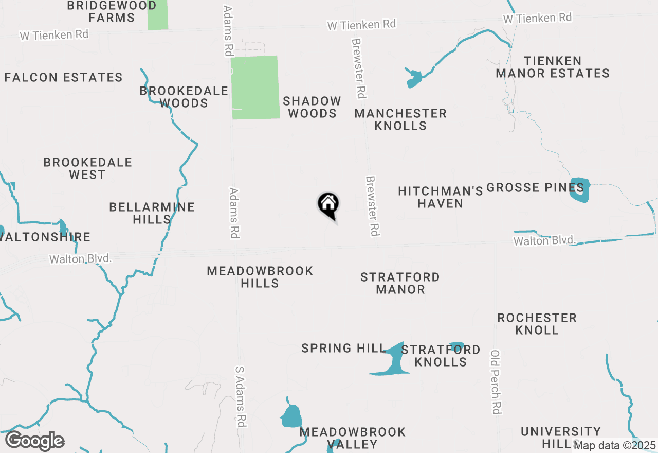 Map of 6 Roanoke Lane #97, Rochester Hills, MI 48309