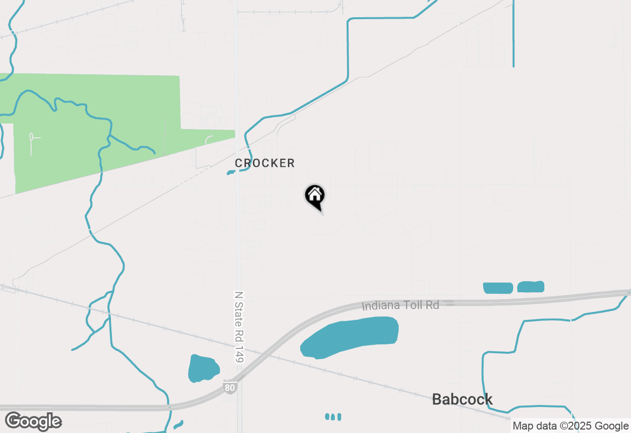 Map of 2510 Springdale Street, Chesterton, IN 46304