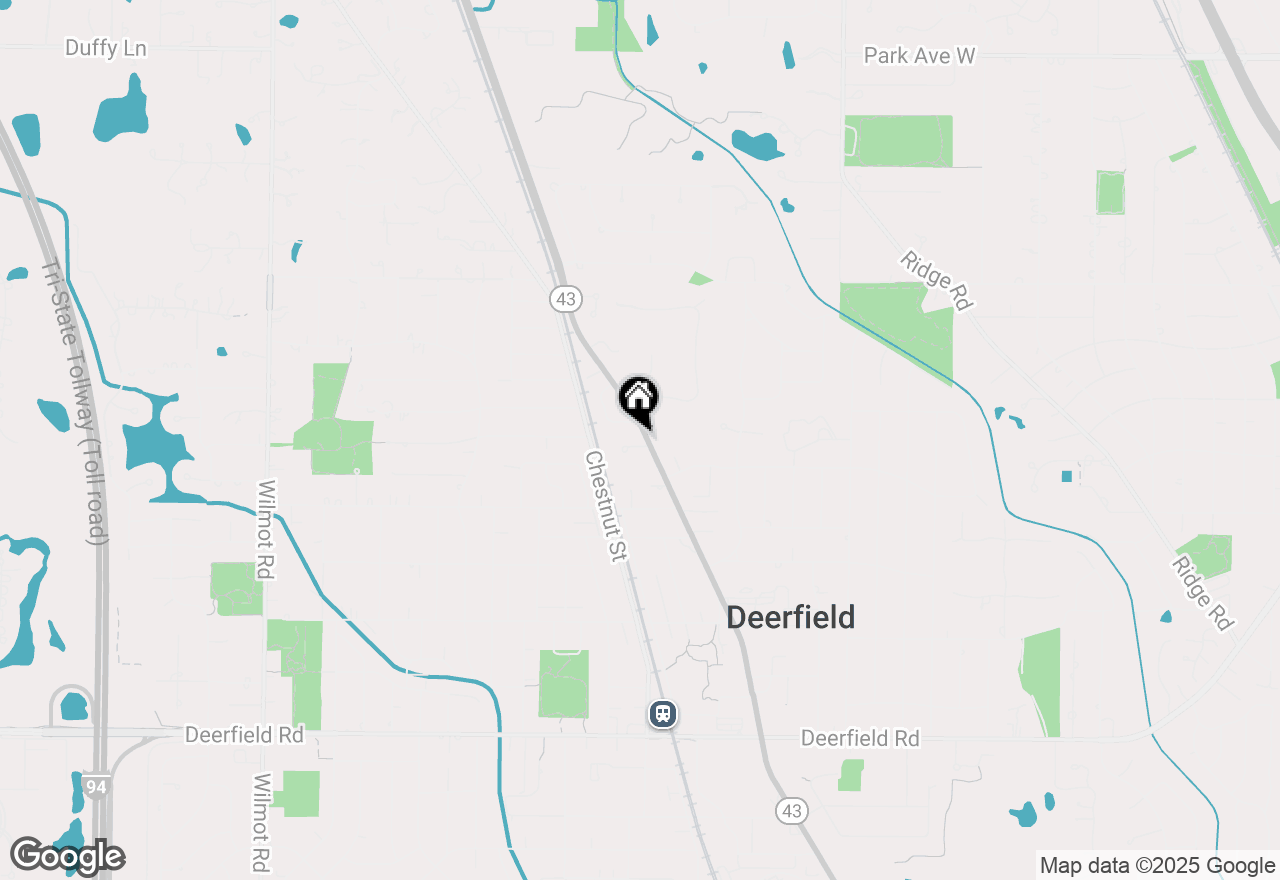 Map of 960 Ivy Lane #A, Deerfield, IL 60015