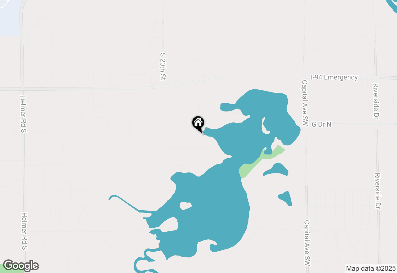 Map of 61 Sunnyside Drive, Battle Creek, MI 49015