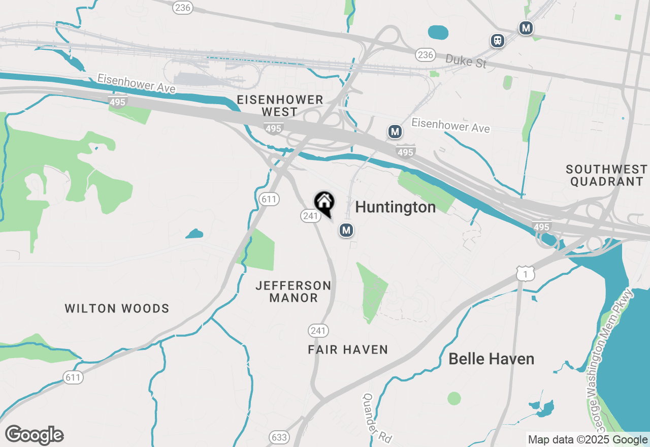 Map of 2625 Wagon Drive #338, Alexandria, VA 22303